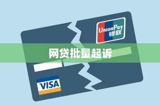 网贷批量起诉