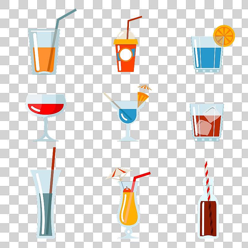 鸡尾酒会图标图片下载