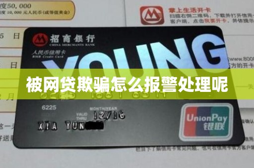 被网贷欺骗怎么报警处理呢