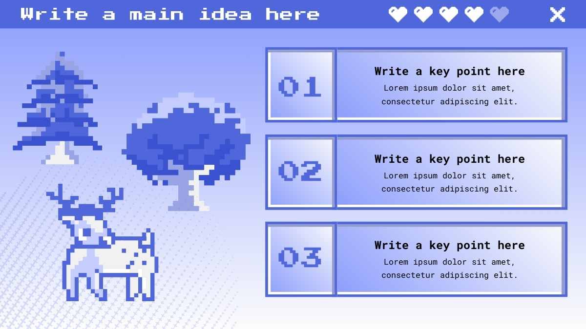 Slides Carnival Google Slides and PowerPoint Template Cute Y2K Game Console Background Slides 9