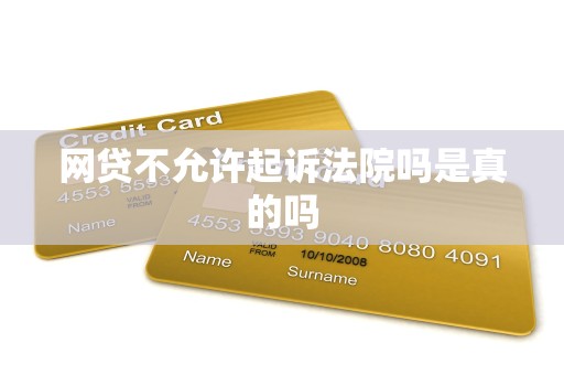 网贷不允许起诉法院吗是真的吗