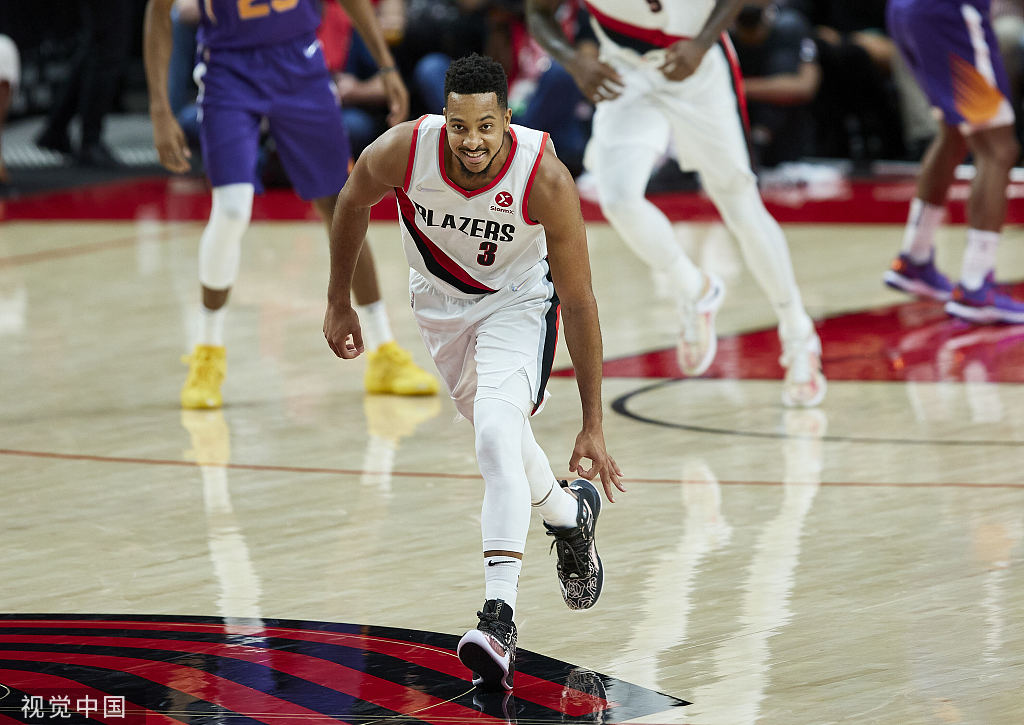 【NBA综述】CJ高效28分开拓者主场射日；灰熊客场力克快船