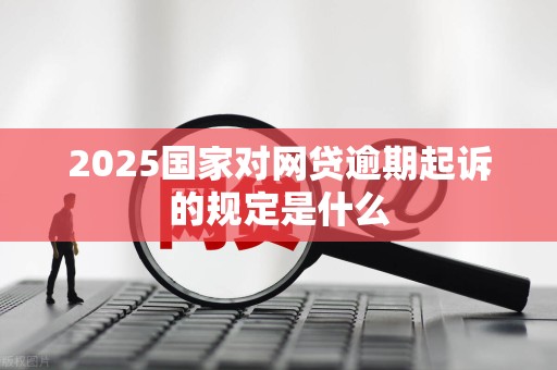 2025国家对网贷逾期起诉的规定是什么