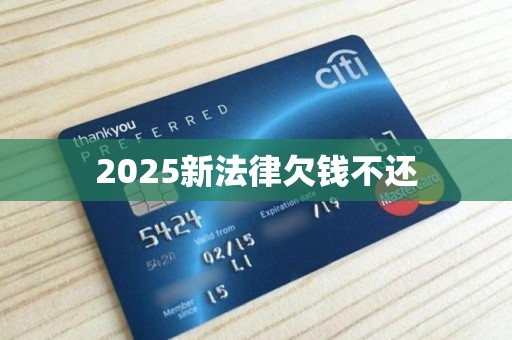 2025新法律欠钱不还