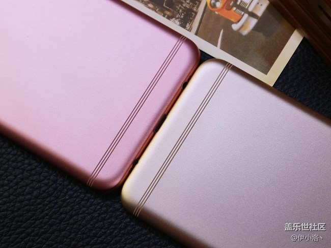 三星盖乐世C7 Pro蔷薇粉枫叶金双*赏