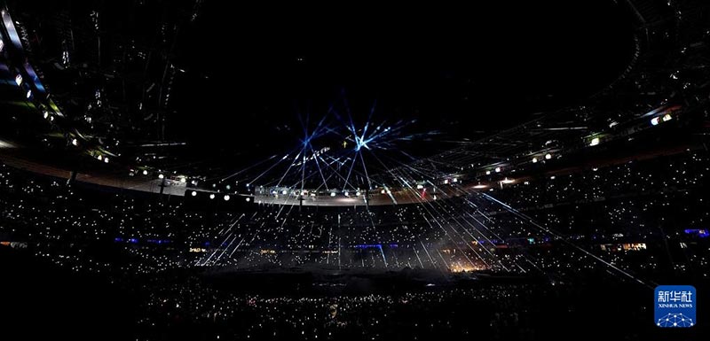 巴黎奥运会闭幕式举行