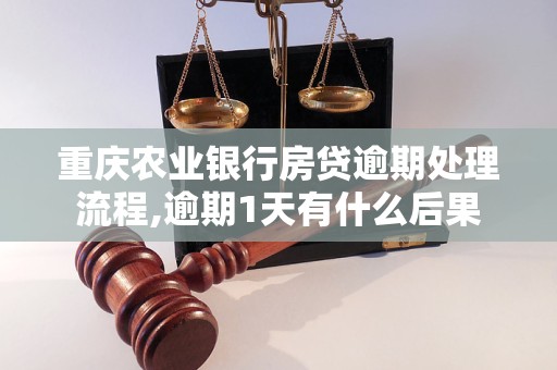 重庆农业银行房贷逾期处理流程,逾期1天有什么后果 重庆农业银行房贷逾期处理流程,逾期1天有什么后果