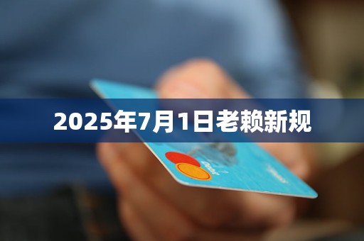 2025年7月1日老赖新规