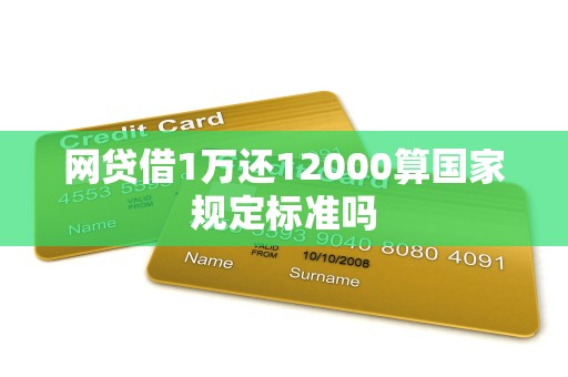 网贷借1万还12000算国家规定标准吗