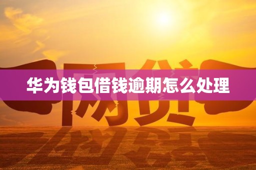 华为钱包借钱逾期怎么处理