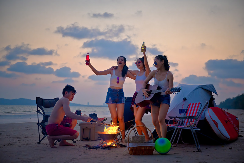 夏季露营图片下载