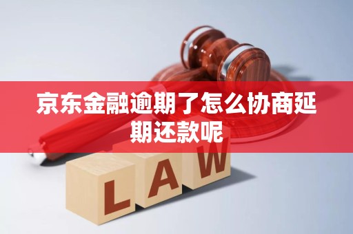京东金融逾期了怎么协商延期还款呢