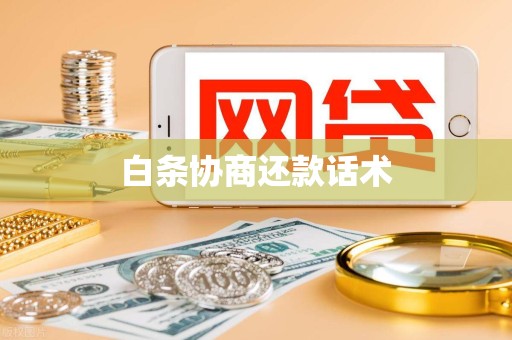 白条协商还款话术