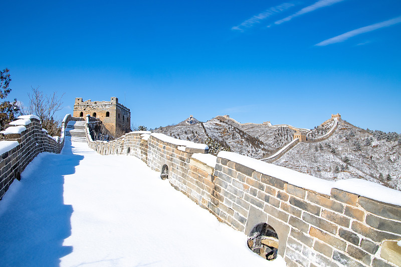 雪后司马台图片下载