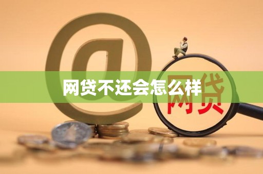 网贷不还会怎么样