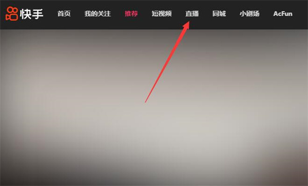 快手网页版登录入口