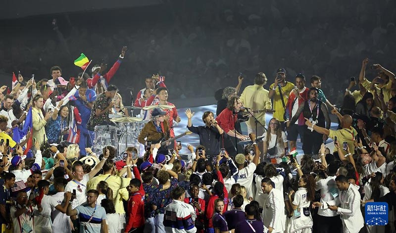 巴黎奥运会闭幕式举行