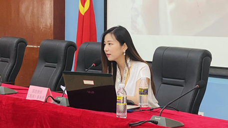 国浩律师(海南)事务所谷柠律师作宣讲