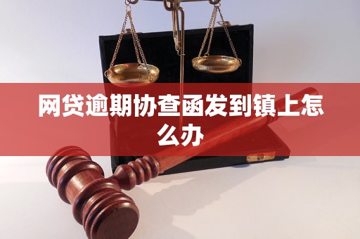 网贷逾期协查函发到镇上怎么办